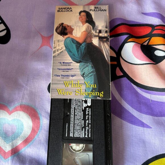 WHILE YOU WERE SLEEPING VHS - Picture 3 of 3